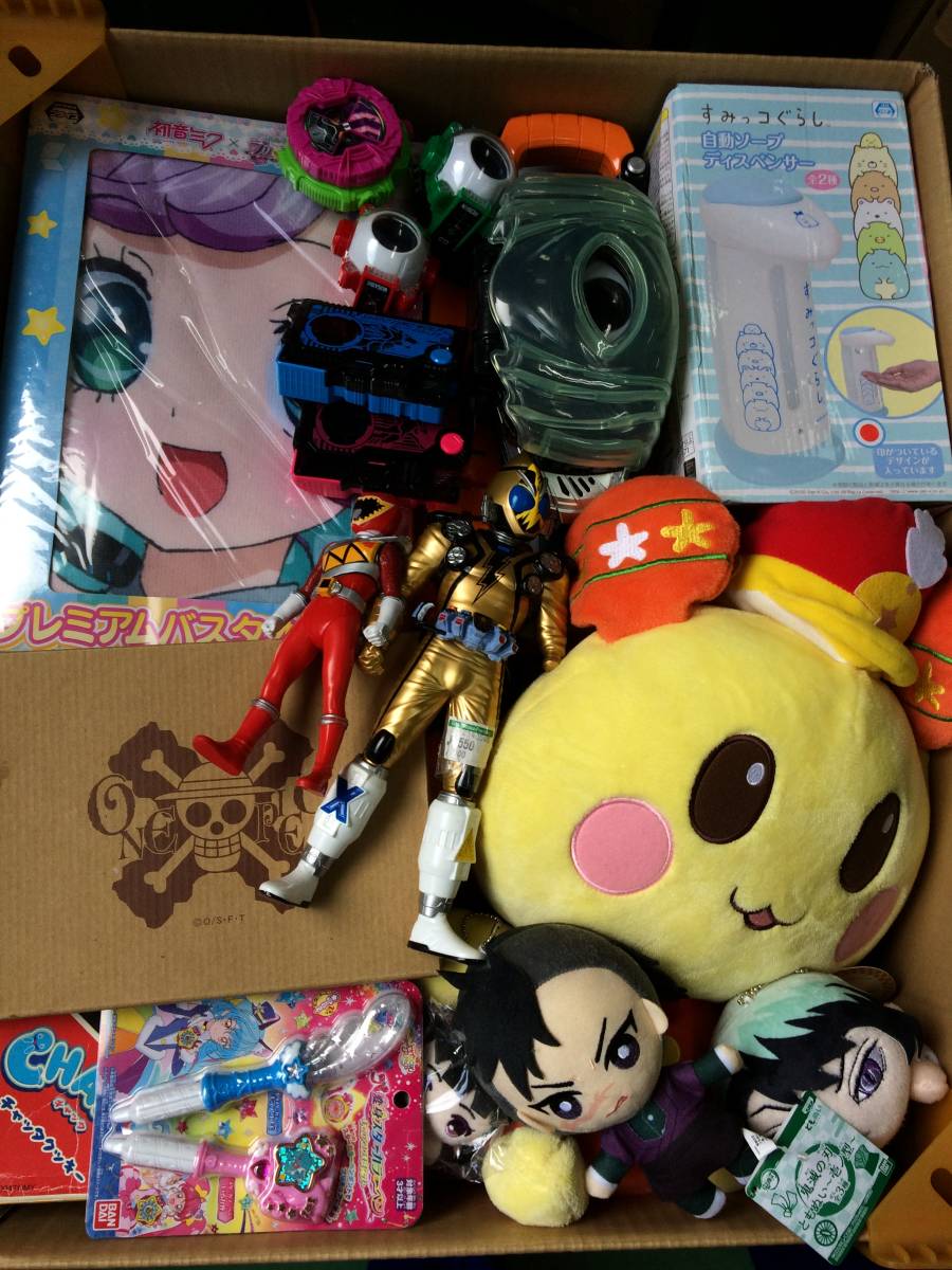 最安値，限定セール おもちゃ 160サイズ 詰め合わせ まとめ 大量 プライズ商品/一番くじ/フィギュア/仮面ライダー/ワンピース/鬼滅の刃/うーたん z7-313/0/0(おもちゃ、ゲーム)｜売買されたオークション情報、yahoo その他