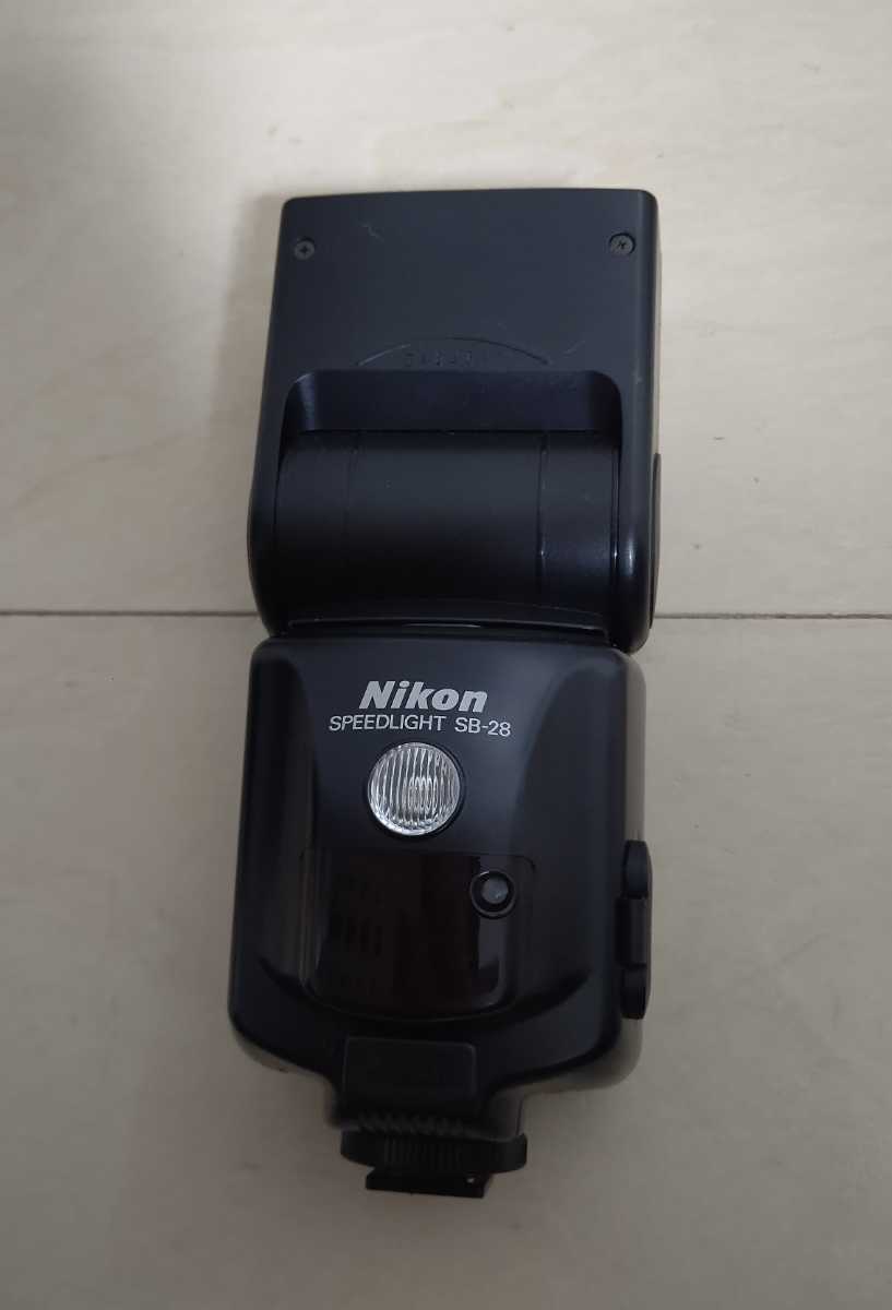 Nikon ニコン SPEEDLIGHT スピードライト SB-28 通電、発光のみ確認 他は未確認 ジャンク 送料520円より_1