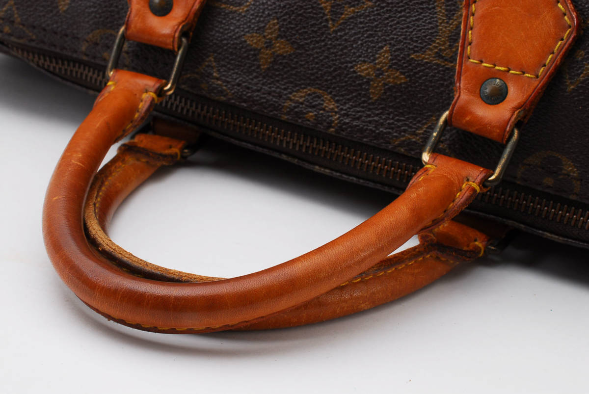 1円〜 美品 LOUIS VUITTON ルイヴィトン モノグラム スピーディ35 