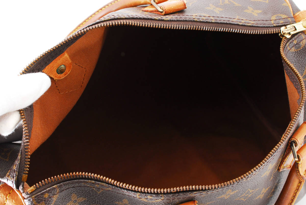 1円〜 美品 LOUIS VUITTON ルイヴィトン モノグラム スピーディ35 