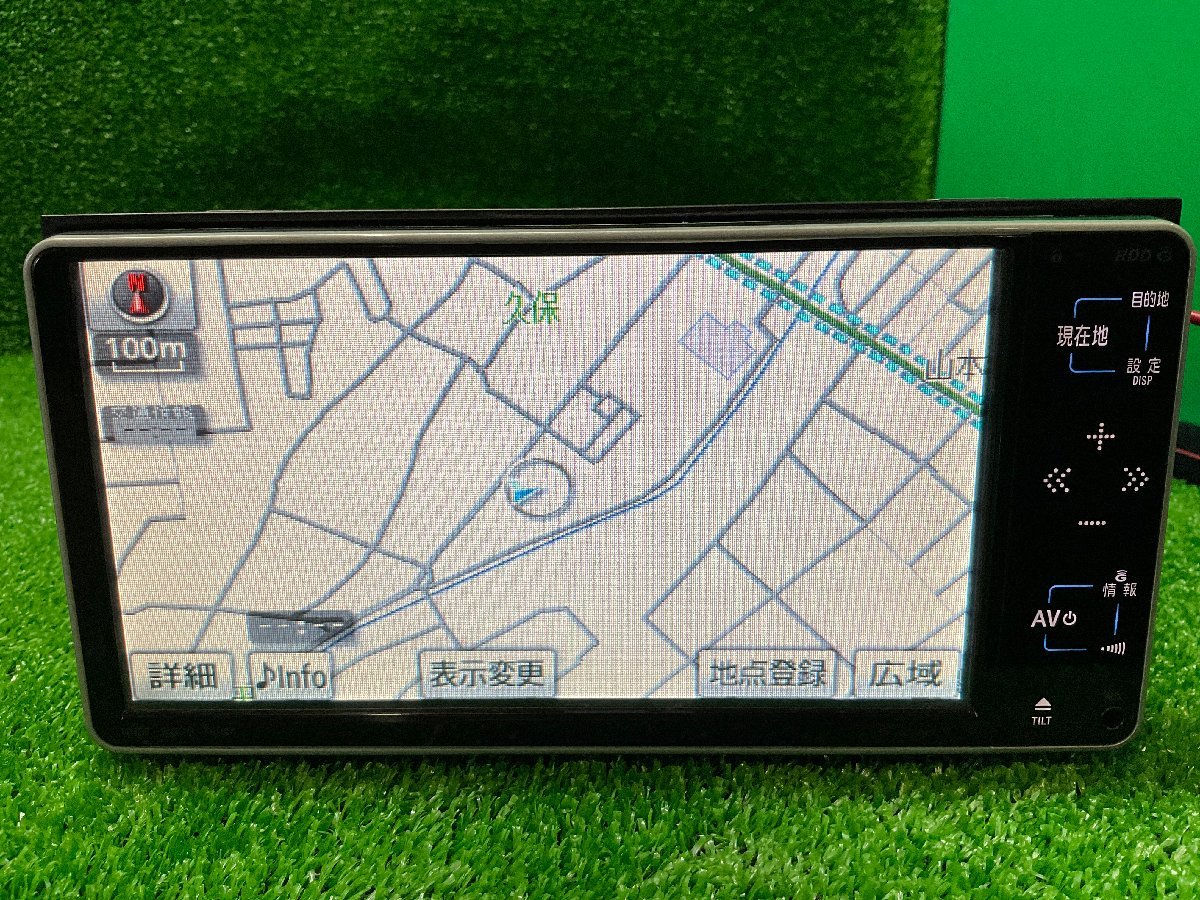 NHDT-W59G トヨタ純正 HDDナビ 2020年 状態良好！ 点検作業済み NHDT