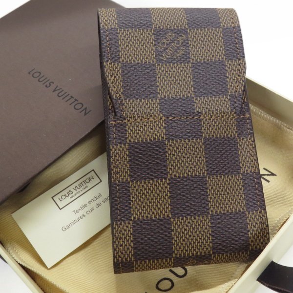 シガレットケース ダミエ LOUIS エテュイ VUITTON ルイヴィトン