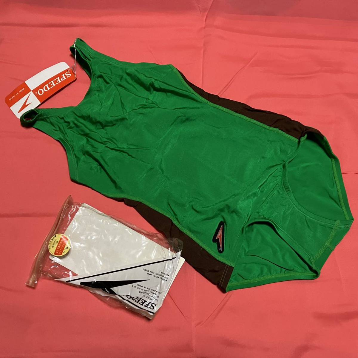 MIZUNO SPEEDO 競泳水着 83OR-5137 Sサイズ　ビンテージ　当時物　日本正規品　ハイレグ　グラビア水着　コレクション　旧ロゴ　布ロゴ