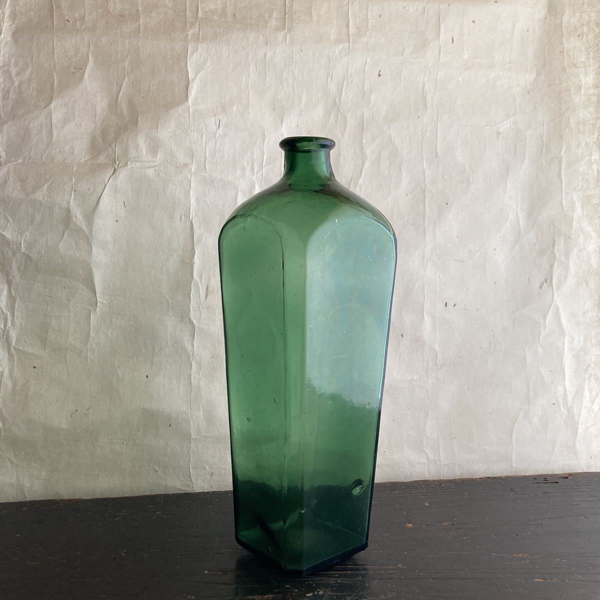 18世紀 オランダ ケースジンボトル Pontil 植民地時代 ケルデル瓶 18