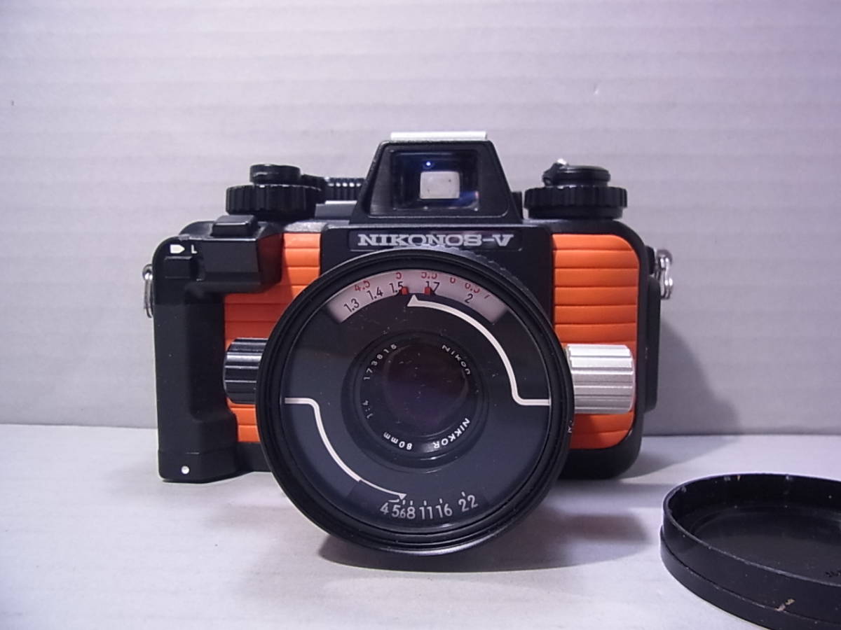 Nikon NIKONOS-V + NIKKOR 80mm F4 水中カメラ カメラ、光学機器