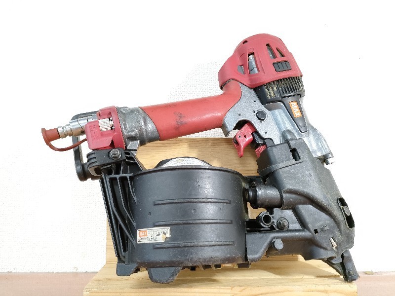 マックス MAX 65mm高圧釘打機(スーパーネイラ) HN-65N2(D) エア漏れ