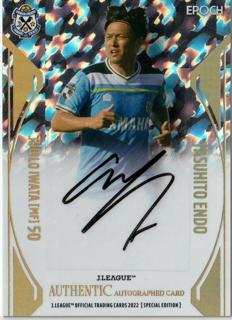 JFA 伊東純也カード】SAMURAI BLUE 日本代表 SE 伊東純也 46/50 直筆