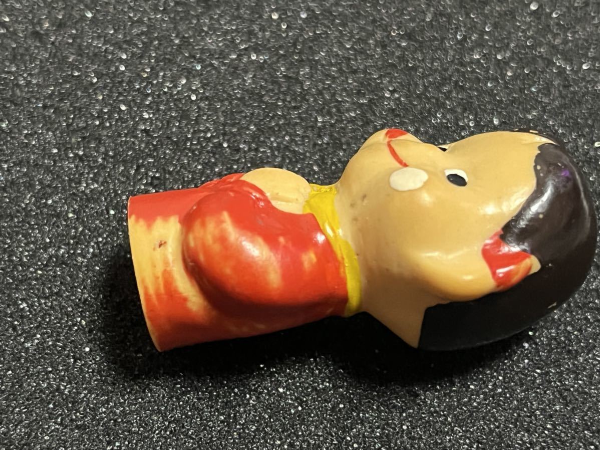希少】当時物 ペコちゃん ポコちゃん 指人形 ソフビ 昭和レトロ