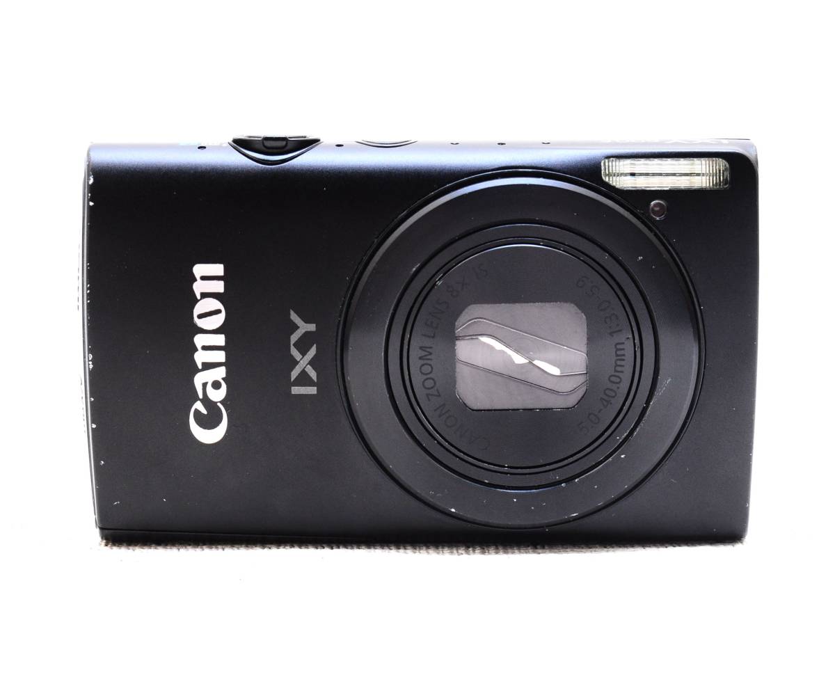 CANON IXY 600F ブラック 動作OK 600F Canon IXY 8倍ズーム コンパクト 