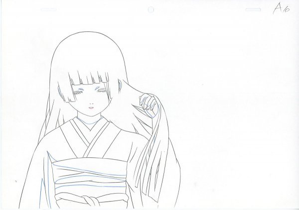 ☆地獄少女 / 直筆アニメ素材 動画1枚 / 閻魔あい / Hell Girl /06 ⁄ ☆