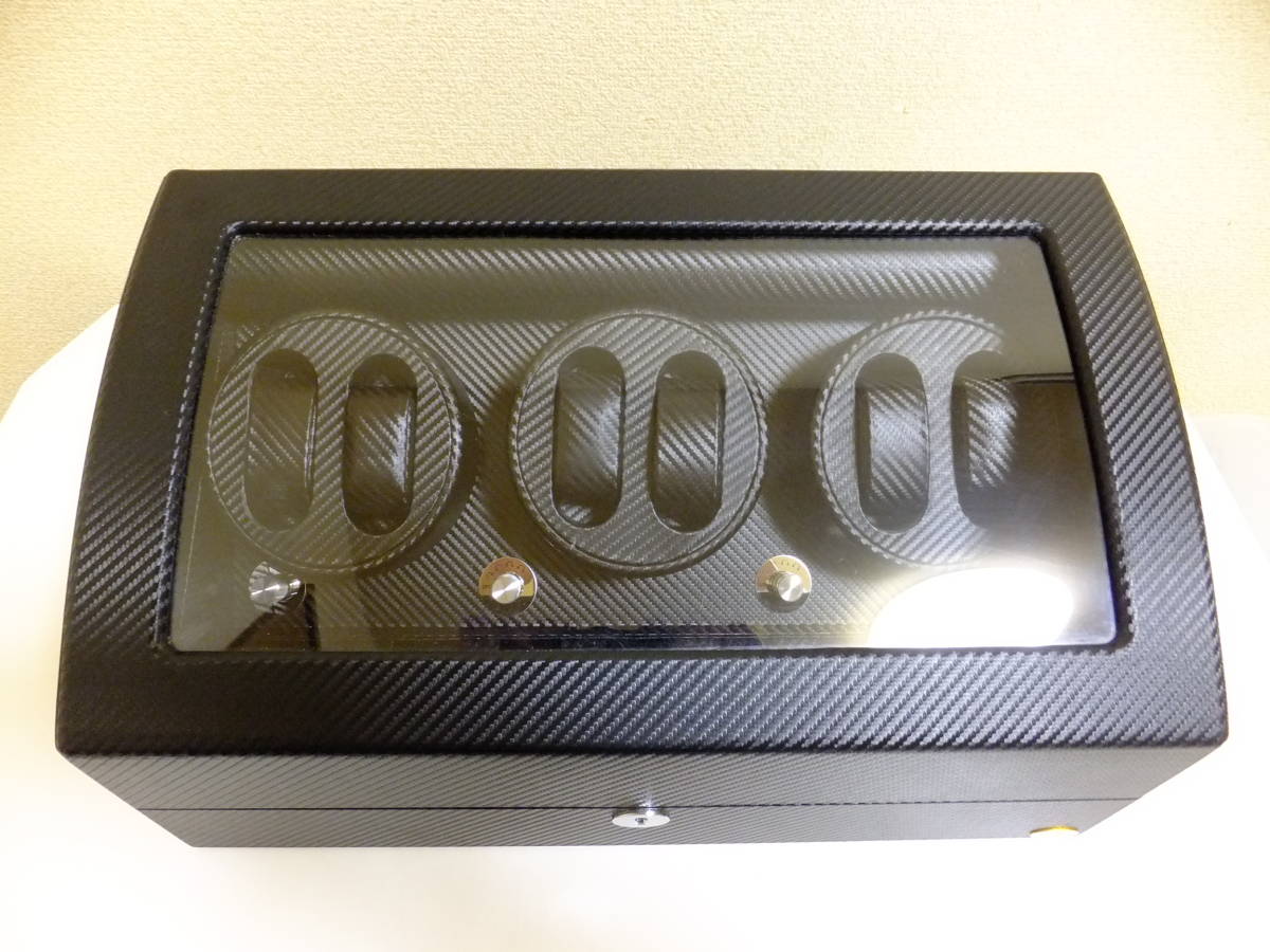 ABIES アビエスワインディングマシーン時計自動巻き上げ機6本巻き