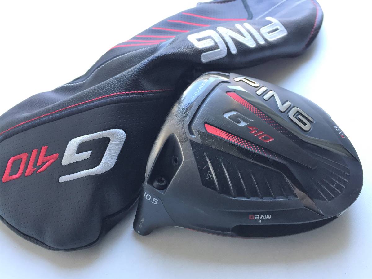 レフティー】PING G410 ドライバー ヘッドカバー付き☆新品グリップ