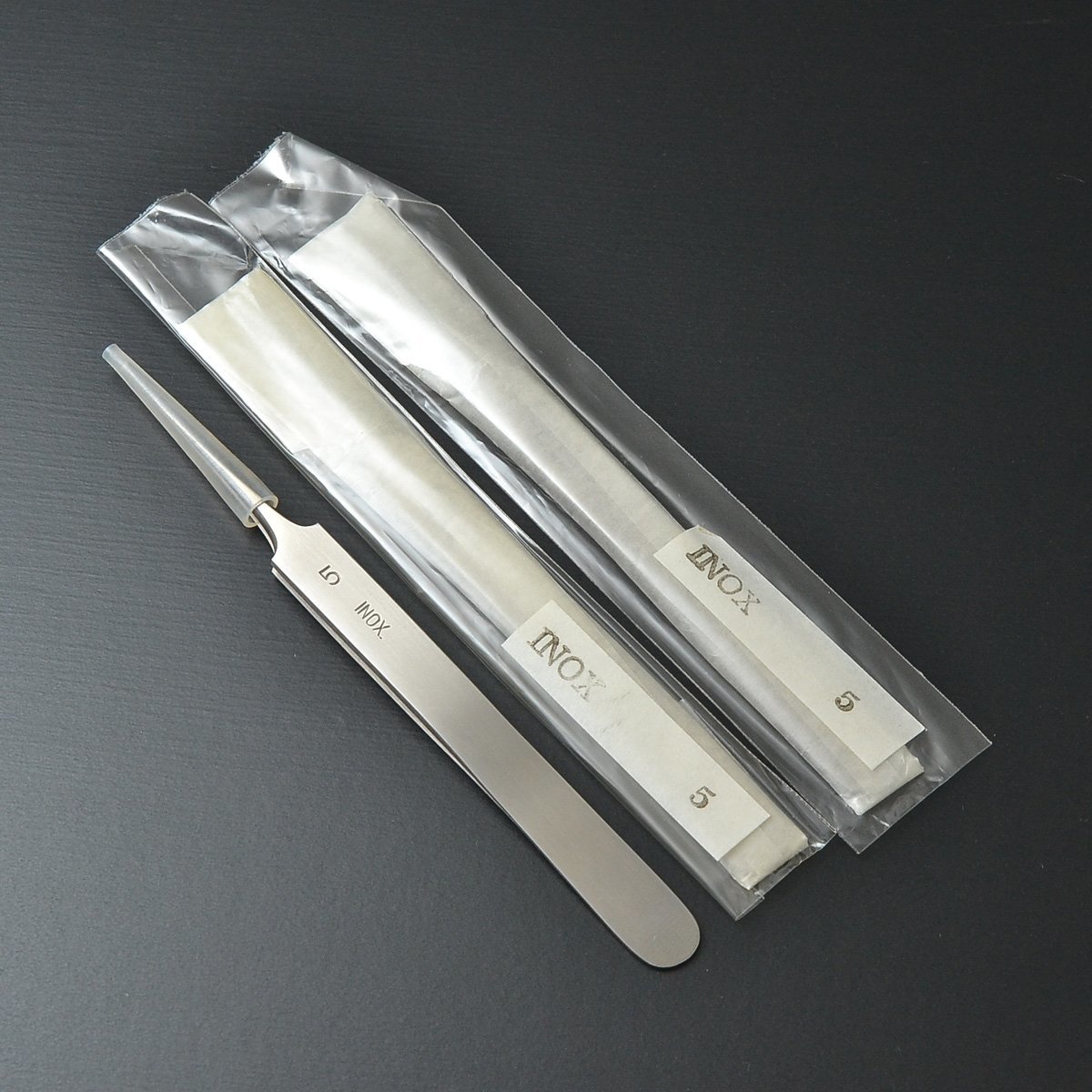 赤字超特価，限定セール 453616 DUMONT 先鋭 精密ピンセット No.5 INOX デュモン スイス製 3本セット(ピンセット)｜売買されたオークション情報、yahooの商品情報をアーカイブ公開 - オークファン ピンセット
