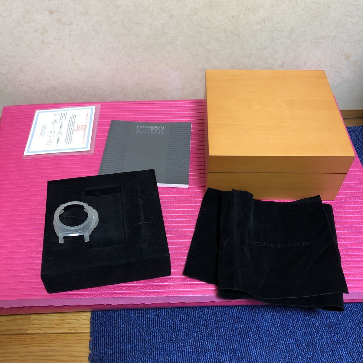 パネライ　空箱　おまけ付き PANERAI 空箱 PANERAI 空箱 パネライ 冊子付き 専用ボックス 空箱の
