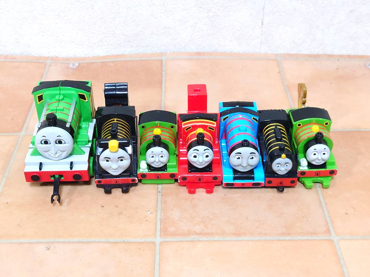 ☆ 【動作未確認】 プラレール まとめて 大量 プチ電車 ハッピーセット 