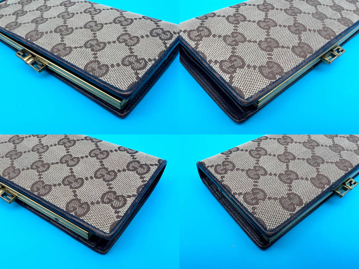 グッチ がま口 長財布 優雅な佇まい 0 メルカリ Gucci 0959