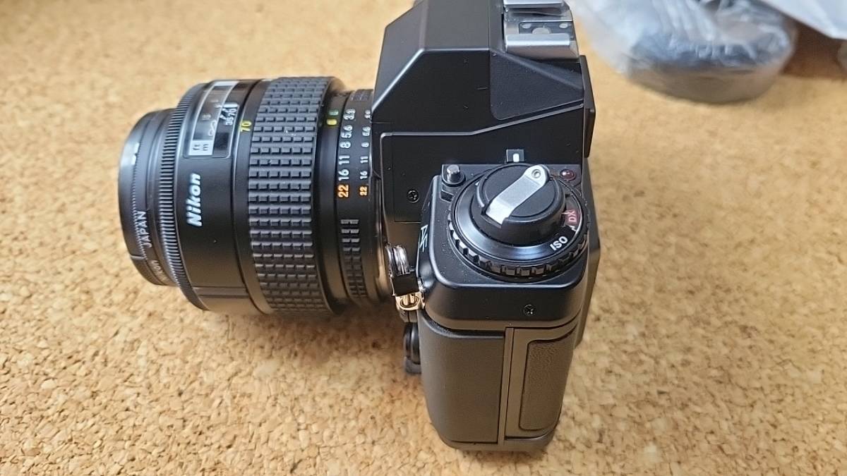 Nikon F-501 ニコン +AF zoom NIKKOR 35-70mm レンズ ケース 小物