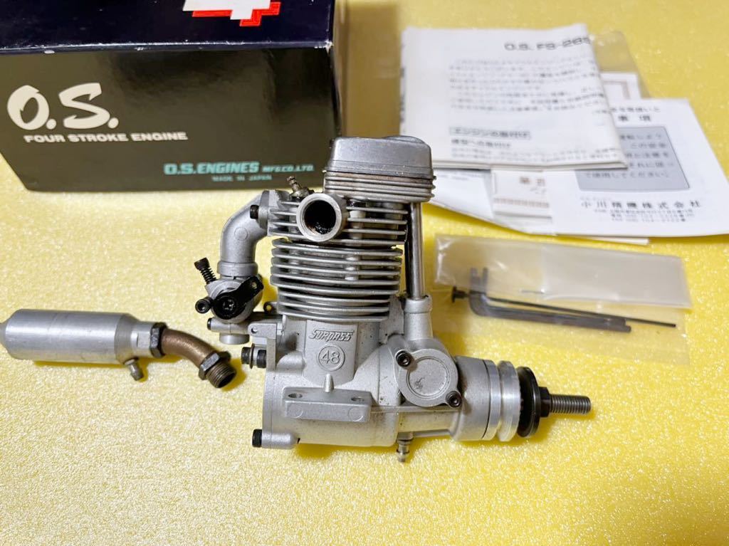 中古) OS FS-48 SURPASS 4サイクルエンジン OS FS-48 4サイクル