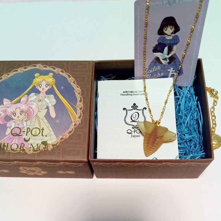 Q-pot.コラボ第2弾⁄ほたるちゃんのアミュレット ドゥ - セーラームーン 