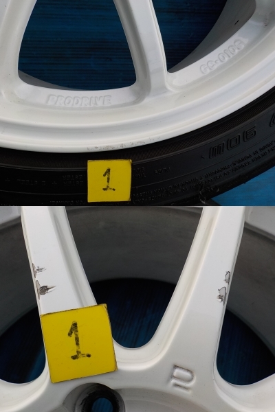 西濃 2本のみ ホワイト★プロドライブ GC-010G 17インチ 社外アルミホイール★17x8.5J+56 5H PCD:114.3★レイズ 鍛造 ブリヂストン★K8610P Prodrive GRAFFITI 2026年最新Yahoo!オークション 「プロドライブ gc-010e」(18インチ 商品
