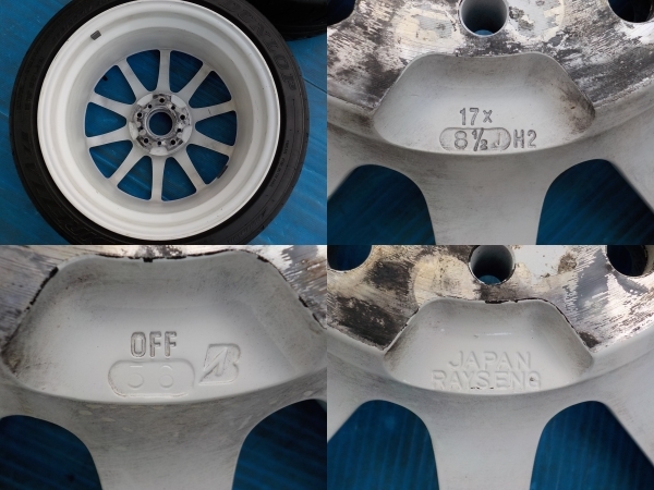 西濃 2本のみ ホワイト★プロドライブ GC-010G 17インチ 社外アルミホイール★17x8.5J+56 5H PCD:114.3★レイズ 鍛造 ブリヂストン★K8610P Prodrive GRAFFITI 2026年最新Yahoo!オークション 「プロドライブ gc-010e」(18インチ 商品