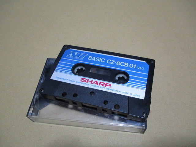 シャープ X1 取扱説明書 BASIC APPLICATIONS カセット CZ-8CB01 BASIC