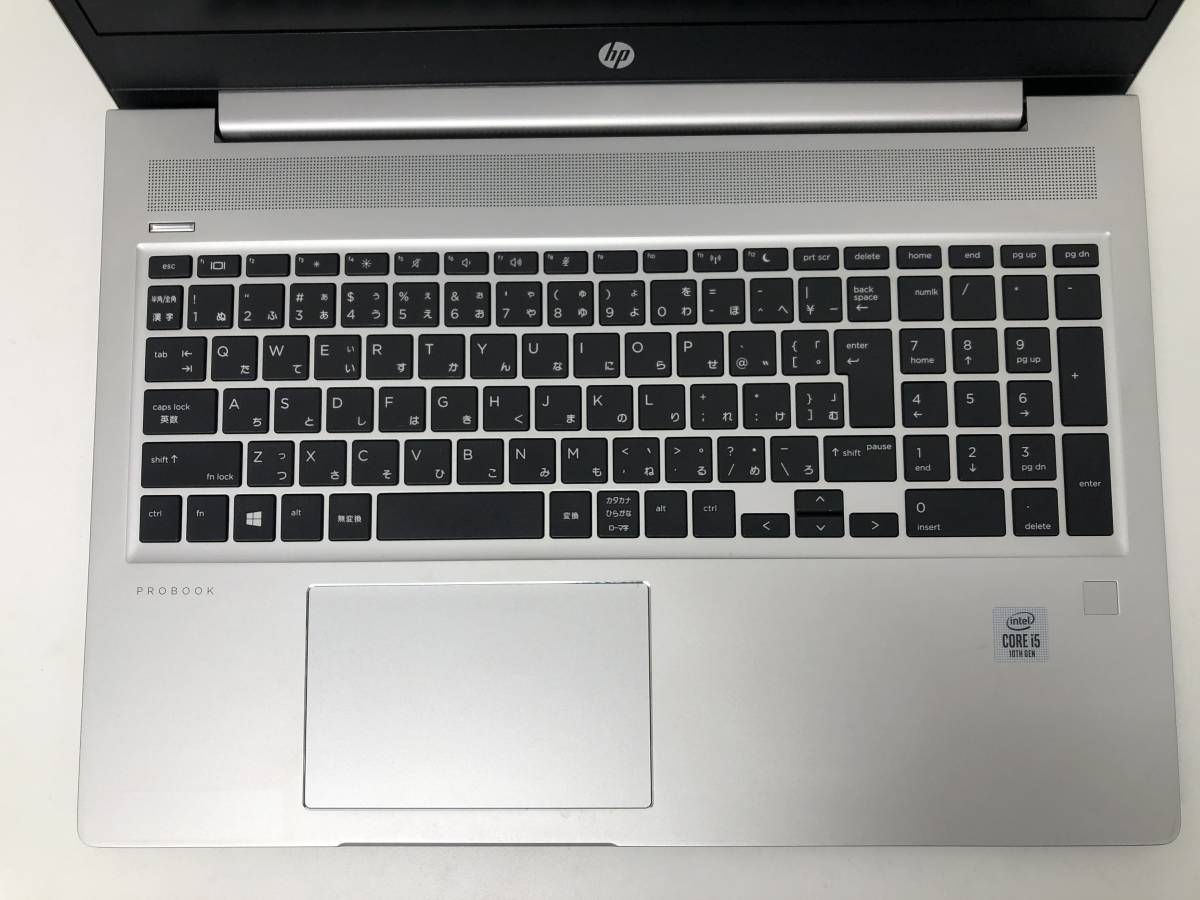 訳あり）HP ProBook 450 G7 / Core i5-10210U 1.60GHz / メモリ8GB 