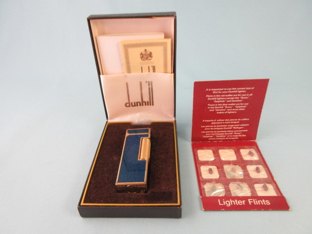 4★ dunhill ダンヒル ダンヒルライター ガスライター 趣味 収集 コレクション 喫煙グッズ 