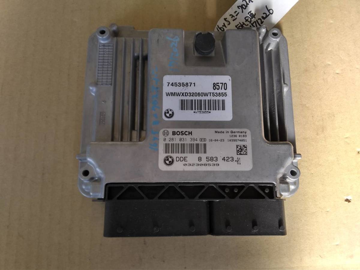 数量限定，限定SALE ＄2016ｙBMW MINI クロスオーバー DDE8583423-01 エンジンコンピューター ECU(BMW用)｜売買されたオークション情報、yahooの商品情報をアーカイブ公開 - オークファン BMW用