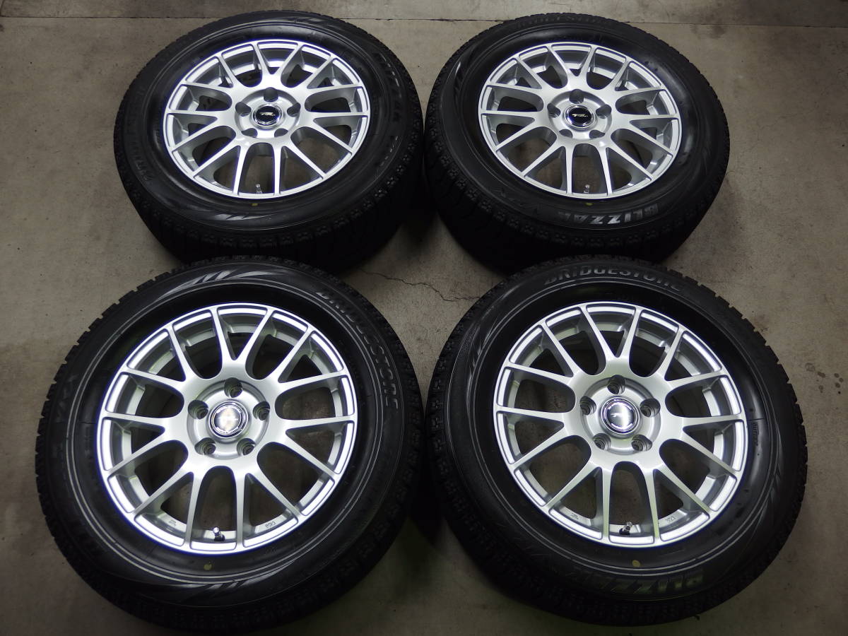 BRIDGESTONE BLIZZAK VRX 215/60R16 + BRIDGESTONE TOPRUN M7 4本
