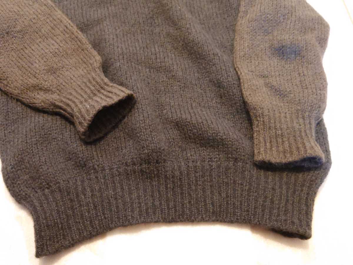 COMME des GARCONS クルーネックセーター ウール HN-050410 AD表記なし 