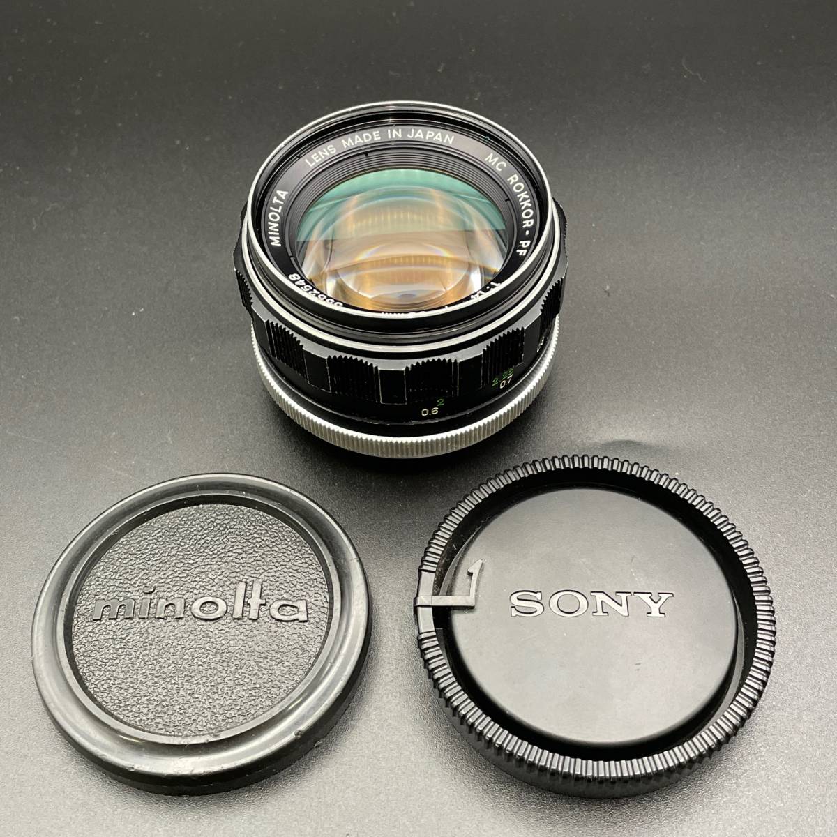 格安，人気SALE MINOLTA MC ROKKOR-PF 58mm F1.4 ミノルタ 標準 単焦点 レンズ 一眼レフ カメラ(ミノルタ)｜売買されたオークション情報、yahooの商品情報をアーカイブ公開 - オークファン ミノルタ