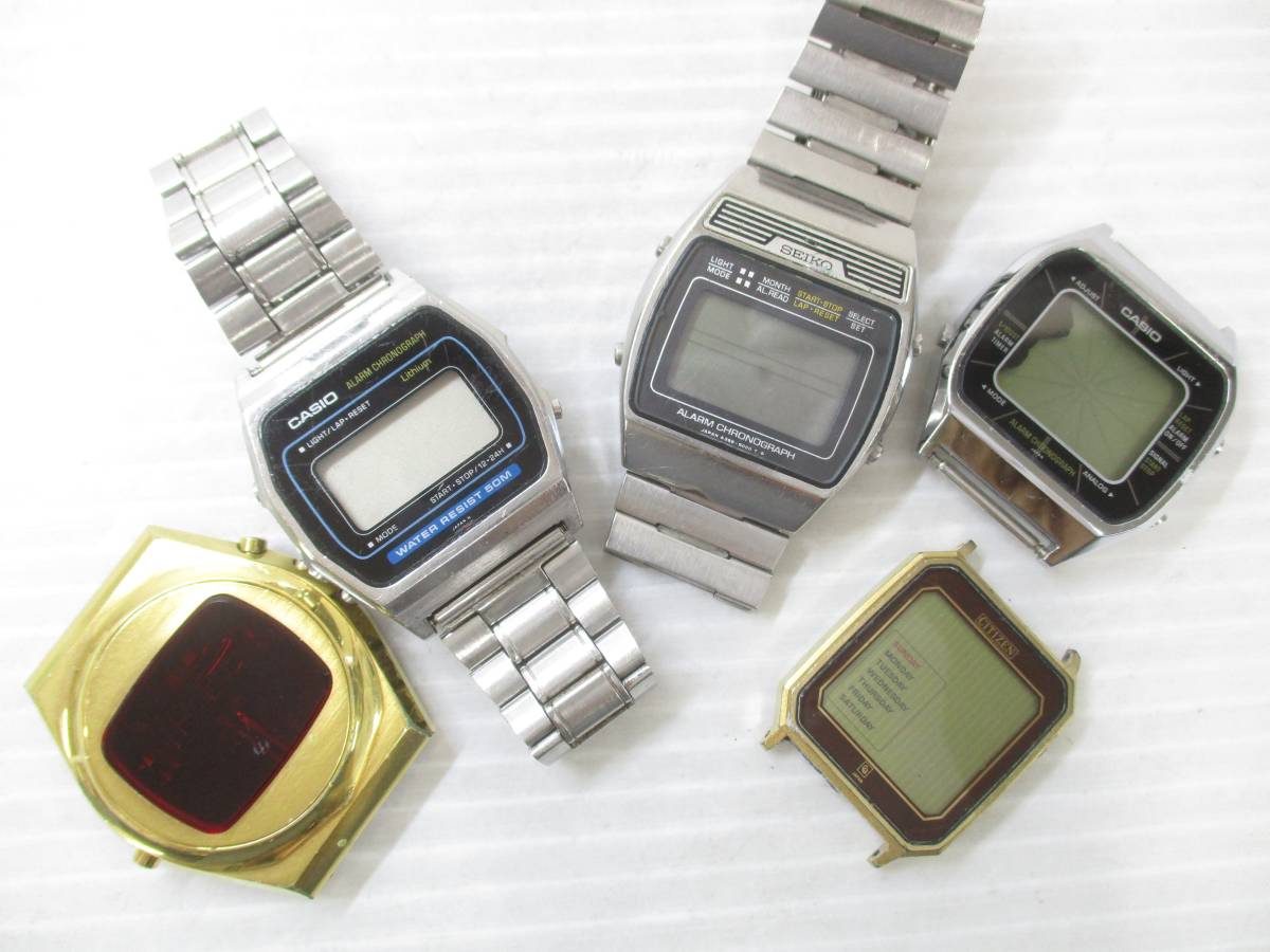 221023-018 CITIZEN シチズン/CASIO カシオ アラームクロノグラフ等