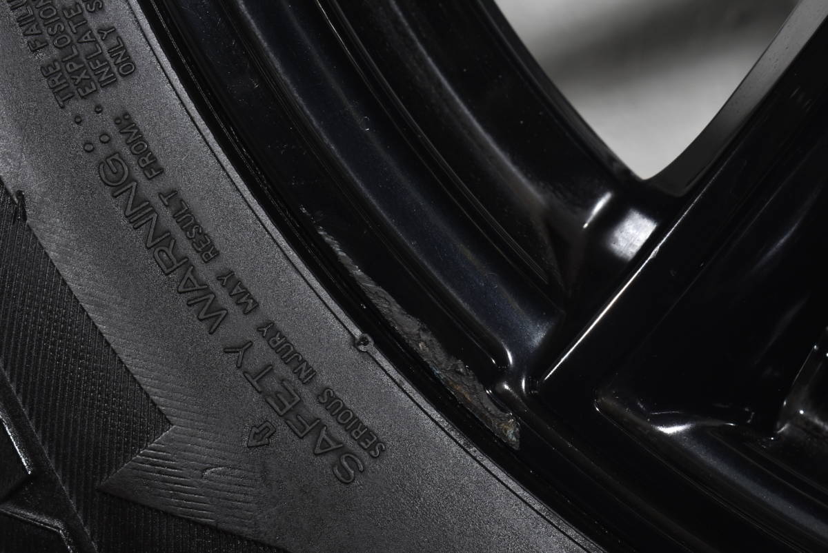 Kelleners E5 Jr +34 バリ溝ケレナーズJr ダンロップ ☆ケレナーズ Jr E5 17インチ☆PCD120 8J +41☆ブリジストン ブリザック DM-V2☆バリ溝 冬用タイヤ☆225/60R17☆BMW E83 F25 X3 F26 X4☆