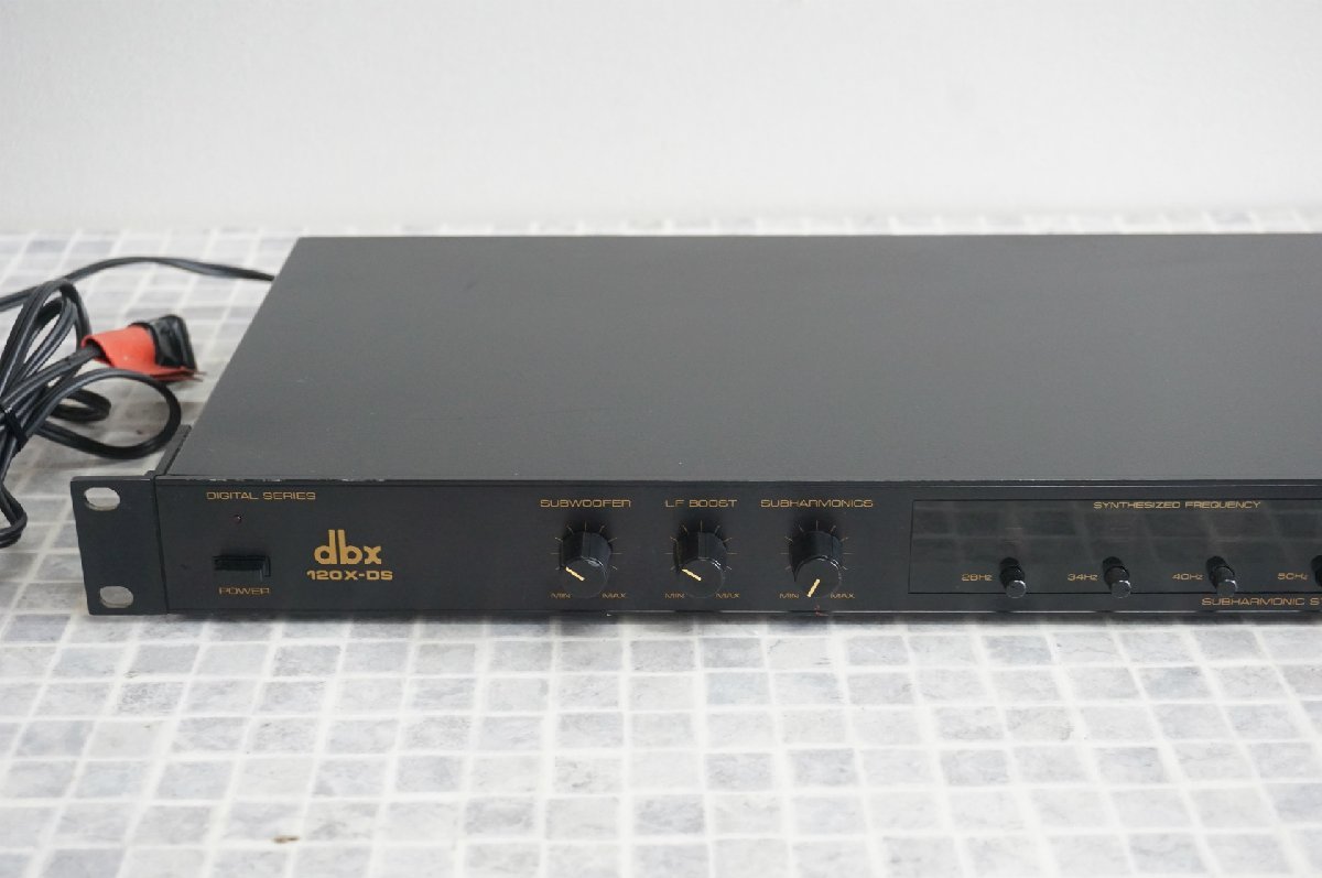 SK] [A185210] dbx 120X-DS サブハーモニックシンセサイザー 120X-DS