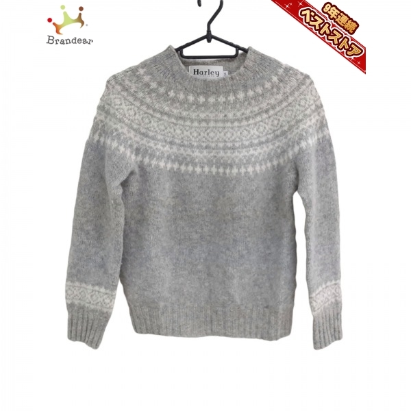 of Harley ハーレーオブスコットランド OF Scotland HARLEY SCOTLAND scotland ニットセーター CREW &frasl; ニット 10%OFF ハーレー スコットランド ピュアニューウール