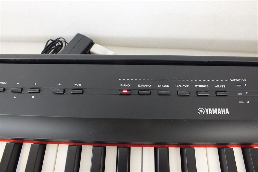 YAMAHA 電子ピアノ ヤマハ - P-125 | 88鍵盤 Pシリーズ ペダル 取扱