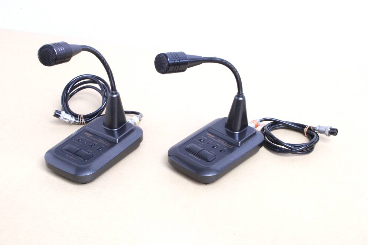 ADONIS アドニス 卓上スタンドマイク AM-508 ＆ AM-508E 計2点セット 