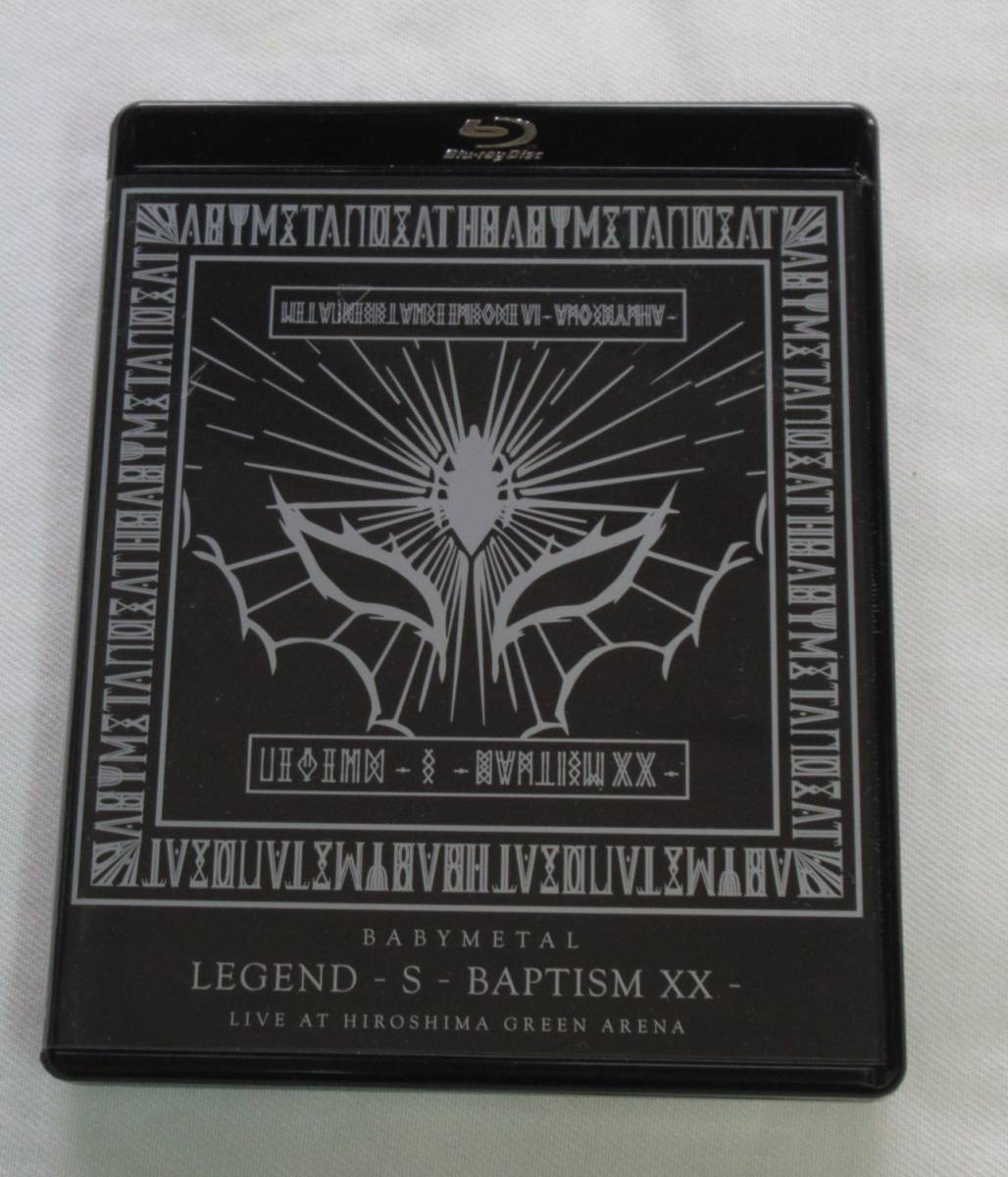 BR- A75 BABYMETAL LEGEND-S-BAPTISM XX- ブルーレイ ベビーメタル(J-POP)｜売買されたオークション情報、yahooの商品情報をアーカイブ公開 - オークファン J-POP