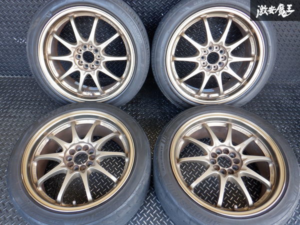RAYS CE28N 17インチ 7.5J +43 PCD114.3 5H レイズ ボルクレーシング 