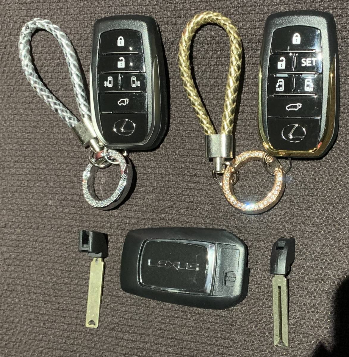 レクサス LEXUS LM 用 レザーキー ES レクサス LEXUS LM カスタム用
