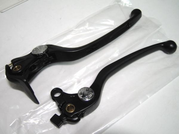 ★送料520円~ 新品 ラジアル 黒レバーSET　＊GSX-R1000（GT77A） *K7 K8　専用
