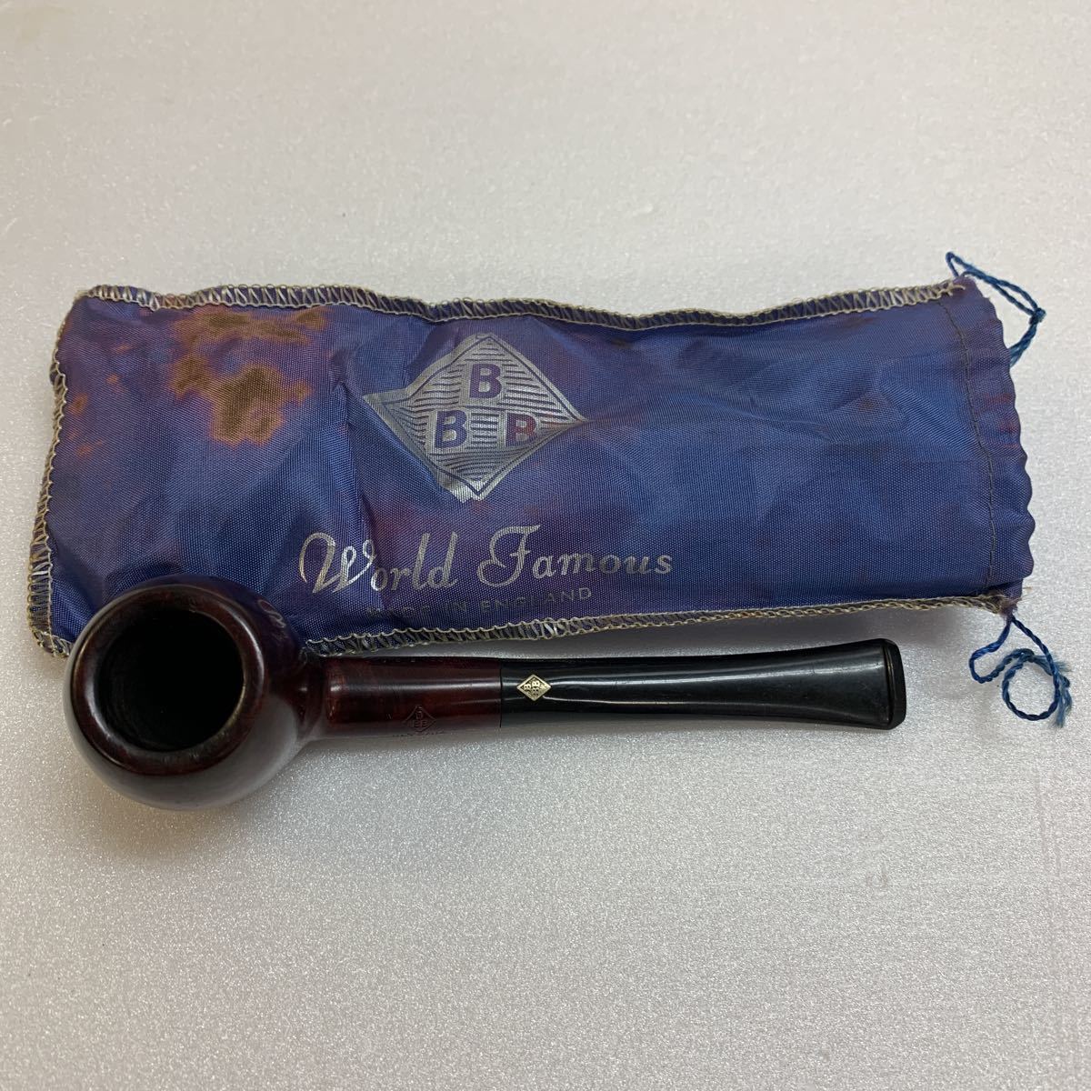 中古品】パイプ BBB 152 ブライヤーパイプ 喫煙具 MADE IN ENGLAND 
