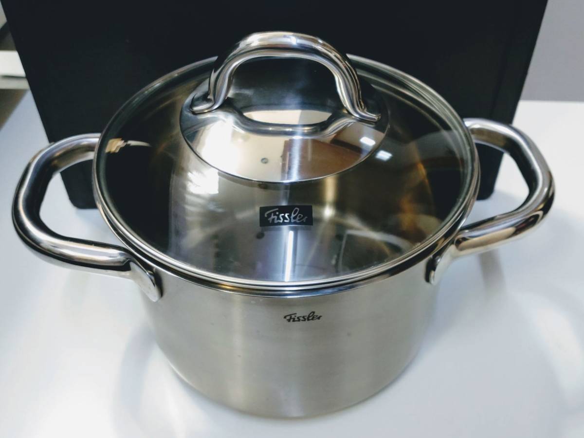 フィスラー | 16cm 両手鍋 オリジナル 公式 鍋の通販 プロフィ Fissler