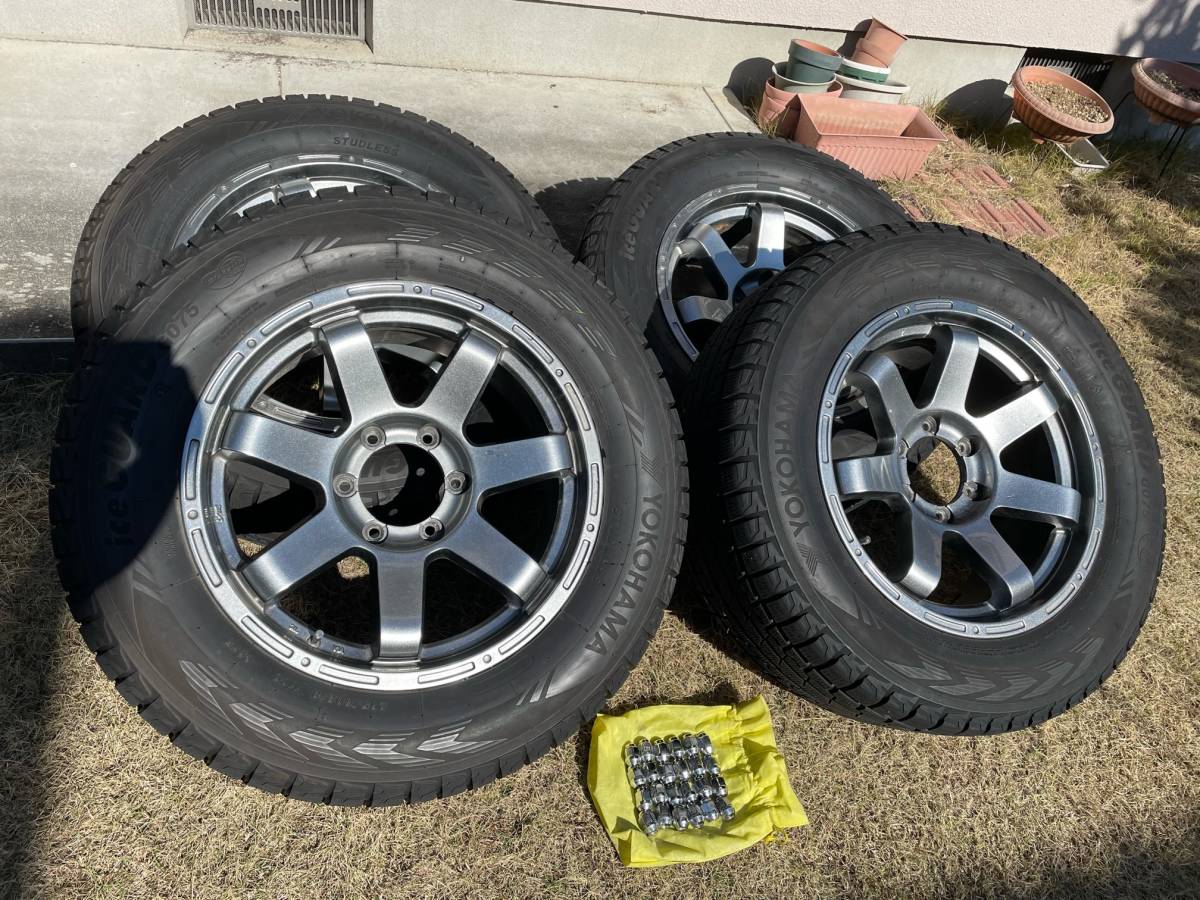 ランドクルーザープラド150系用 スタッドレスホイール4本セット（265