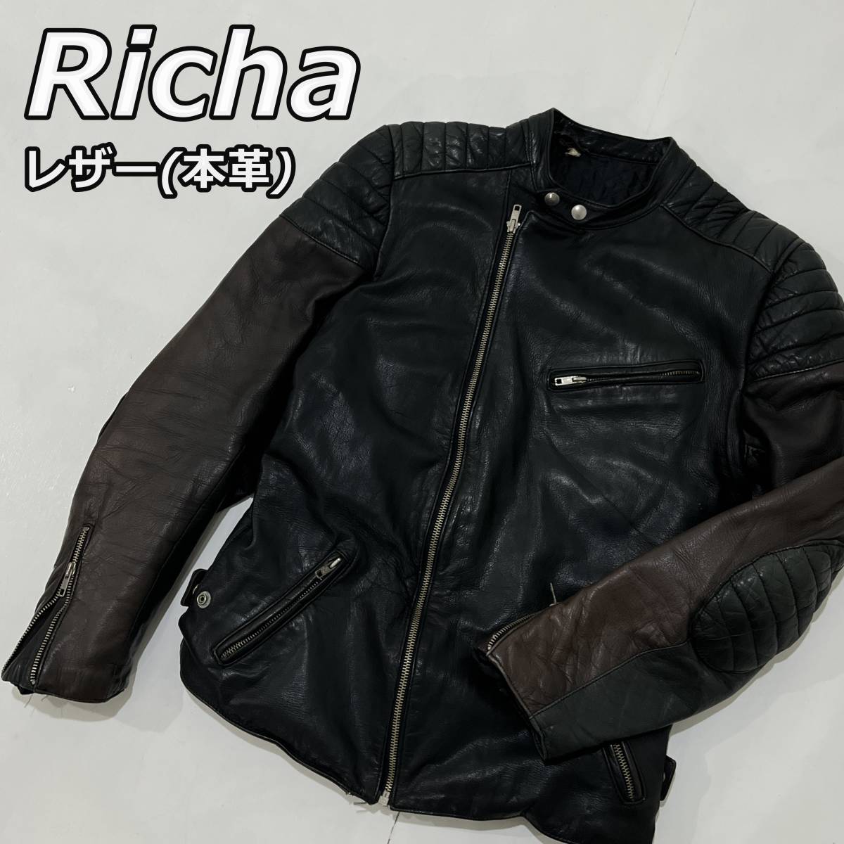本革 Leathers メンズ | レザー バイカージャケット（ライダースジャケット）｜BANANA レザージャケット・革ジャンの通販 バイカーズシーン 20周年記念10%OFFクーポンLiugoo プロテクター付シングルライダース Liugoo 商品詳細ページ シングルライダース LEATHERS&frasl;ファインクリークレザーズ「Single CREEK Riders