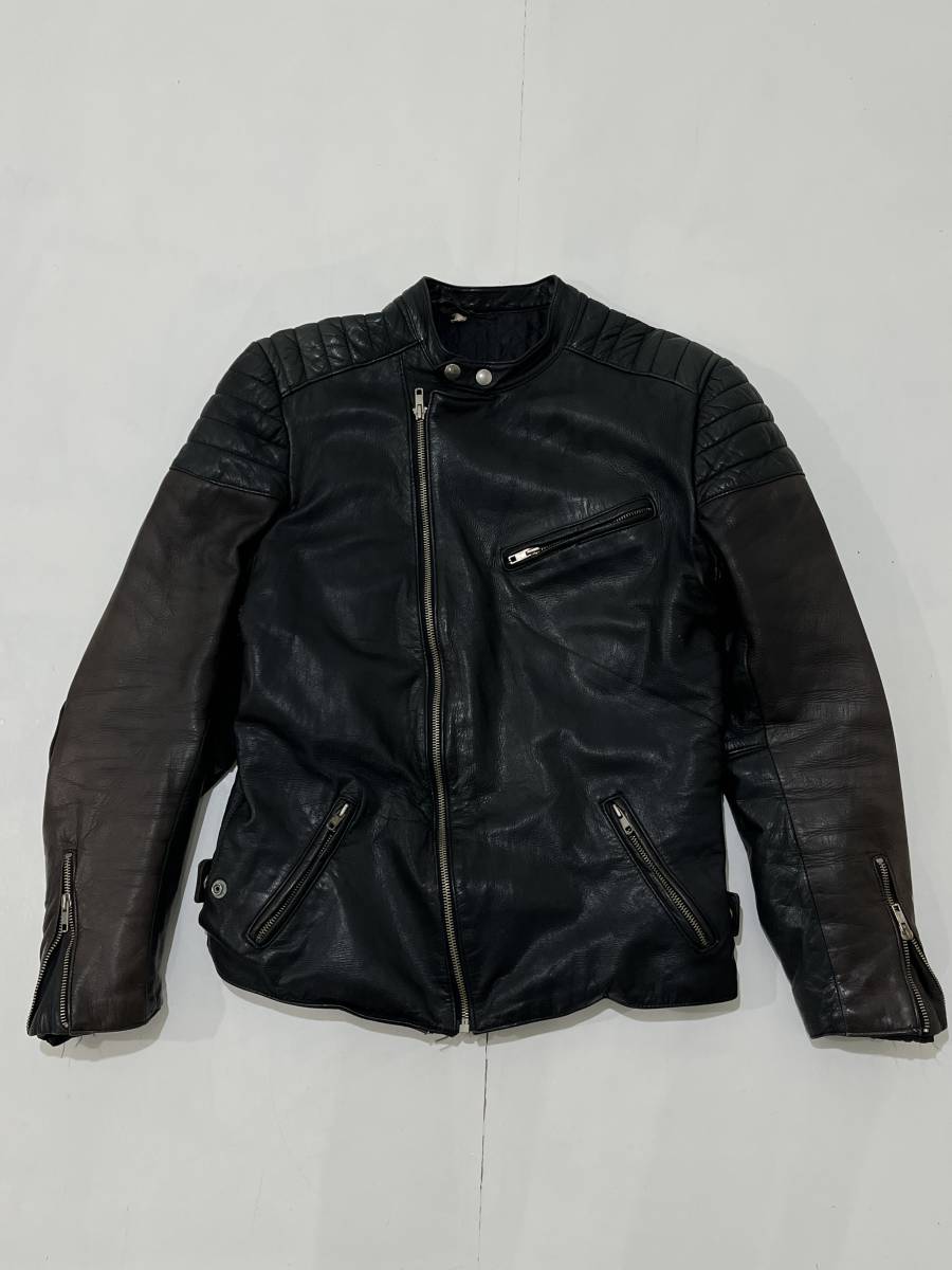 本革 Leathers メンズ | レザー バイカージャケット（ライダースジャケット）｜BANANA レザージャケット・革ジャンの通販 バイカーズシーン 20周年記念10%OFFクーポンLiugoo プロテクター付シングルライダース Liugoo 商品詳細ページ シングルライダース LEATHERS&frasl;ファインクリークレザーズ「Single CREEK Riders