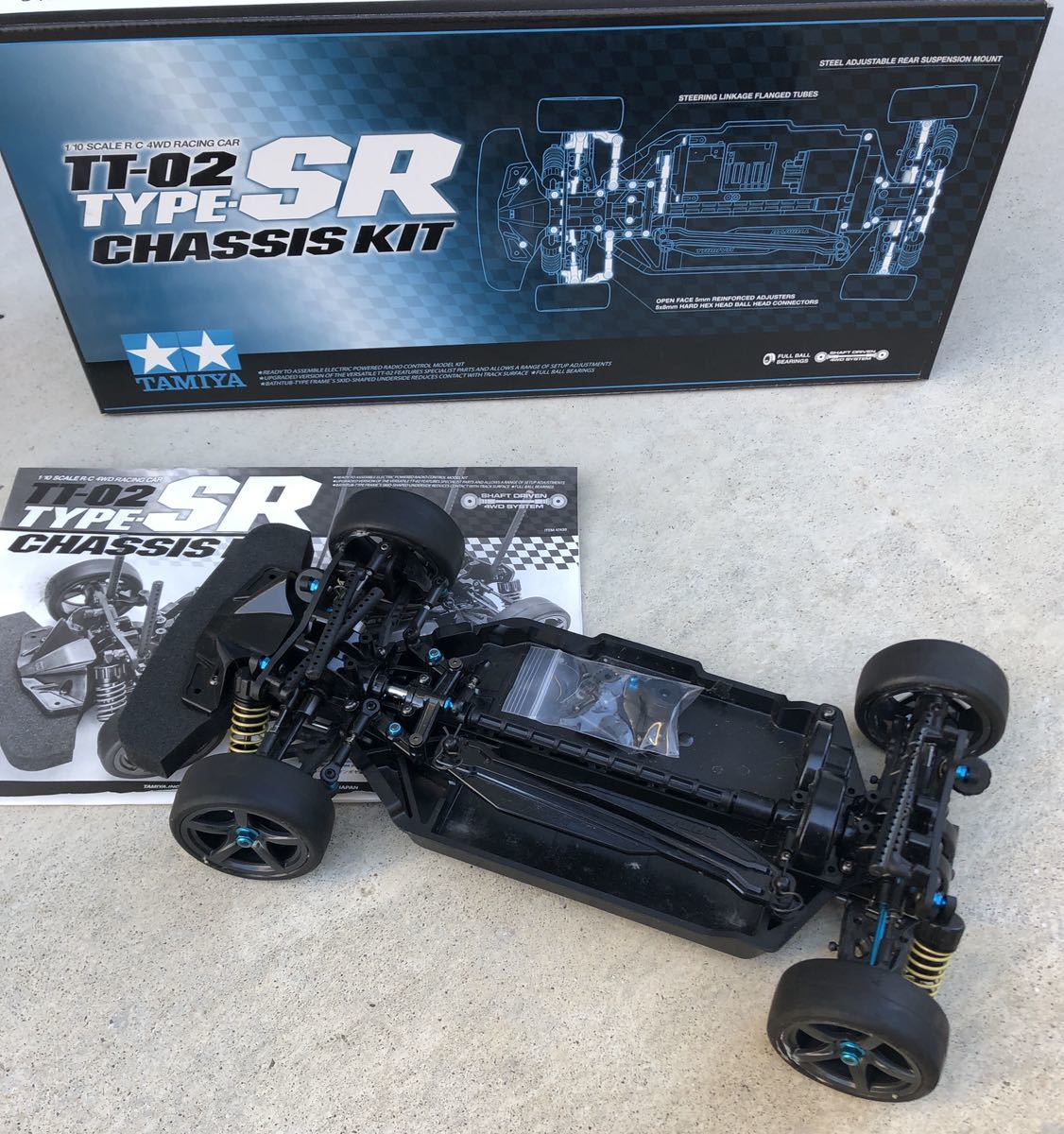 タミヤ TT-02 TYPE-SR シャーシ 