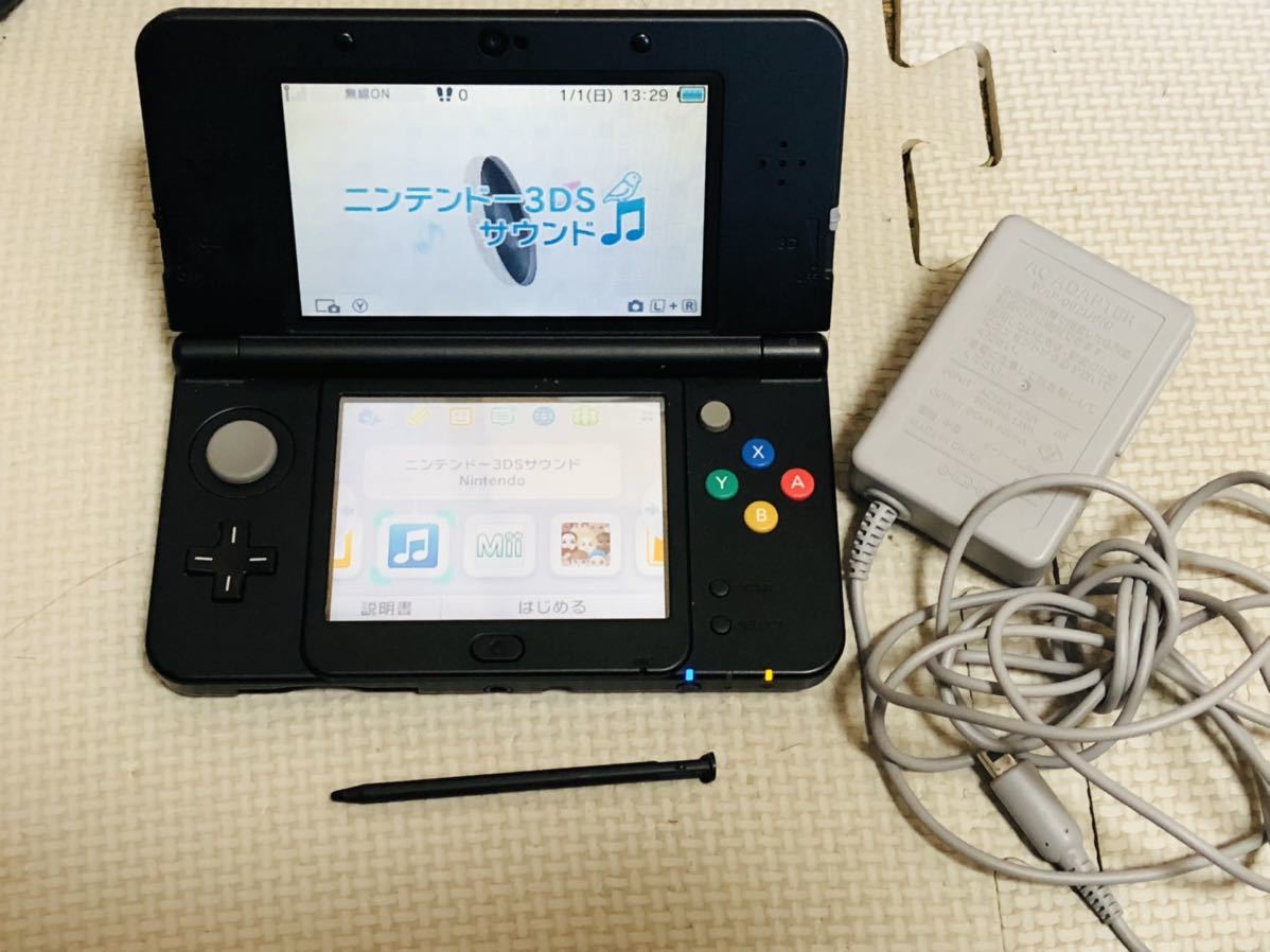 NINTENDO 任天堂 3DS 本体＆充電器付 稼働品 3DS 稼働品 Nintendo 本体