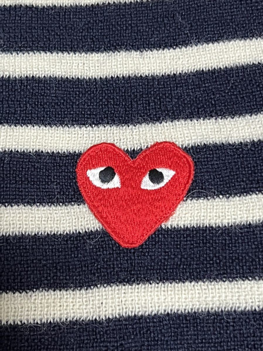 PLAY COMME des GARCONS プレイ コムデギャルソン / ハートロゴ ウール
